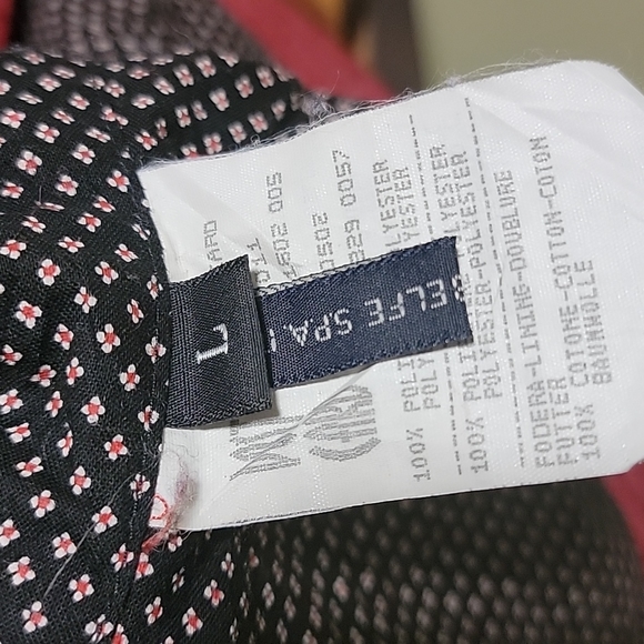 Post Card Quilted Lined Women's Vest Made in Italy Large - Picture 10 of 11